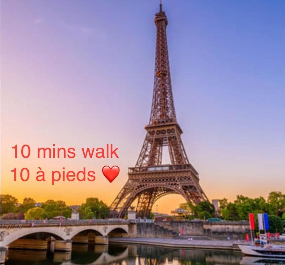 Elegant appartement Trocadéro Parigi Esterno foto